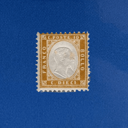 1862: il primo francobollo...