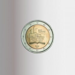 San Marino: 2 euro "50°...