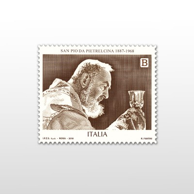 Francobolli di Padre Pio