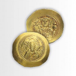 La prima moneta d'oro con la raffigurazione di Gesù