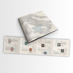 Folder con i francobolli degli antichi Stati d'Italia