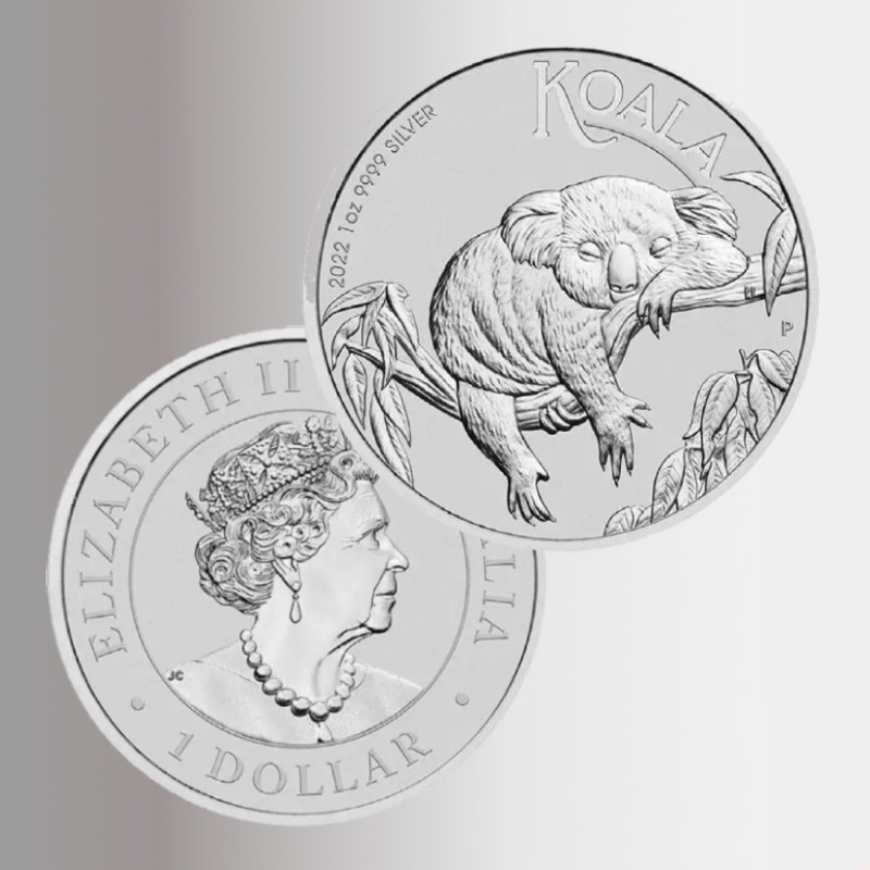 La moneta d'argento del Koala
