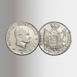 Moneta 5 lire d'argento di Napoleone re d'Italia