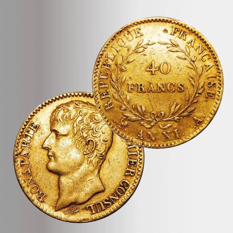 Moneta da 40 franchi d'oro di Napoleone