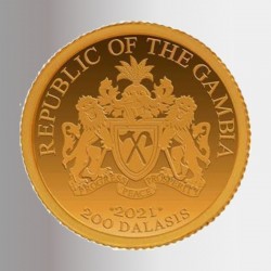 Moneta d'oro, 200 Dalasis di Gorbachev