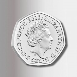 La moneta della regina Elisabetta II per Harry Potter