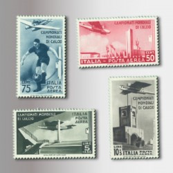 Mondiali Italia 1934, i francobolli del Regno d'Italia