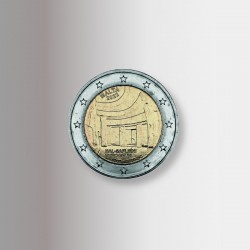 Ipogeo di Hal-Saflieni, moneta commemorativa da 2 euro di Malta