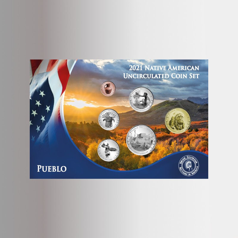 Serie Pueblo, collezione monete degli indiani d'America