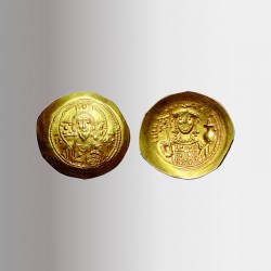 La prima moneta d'oro con...